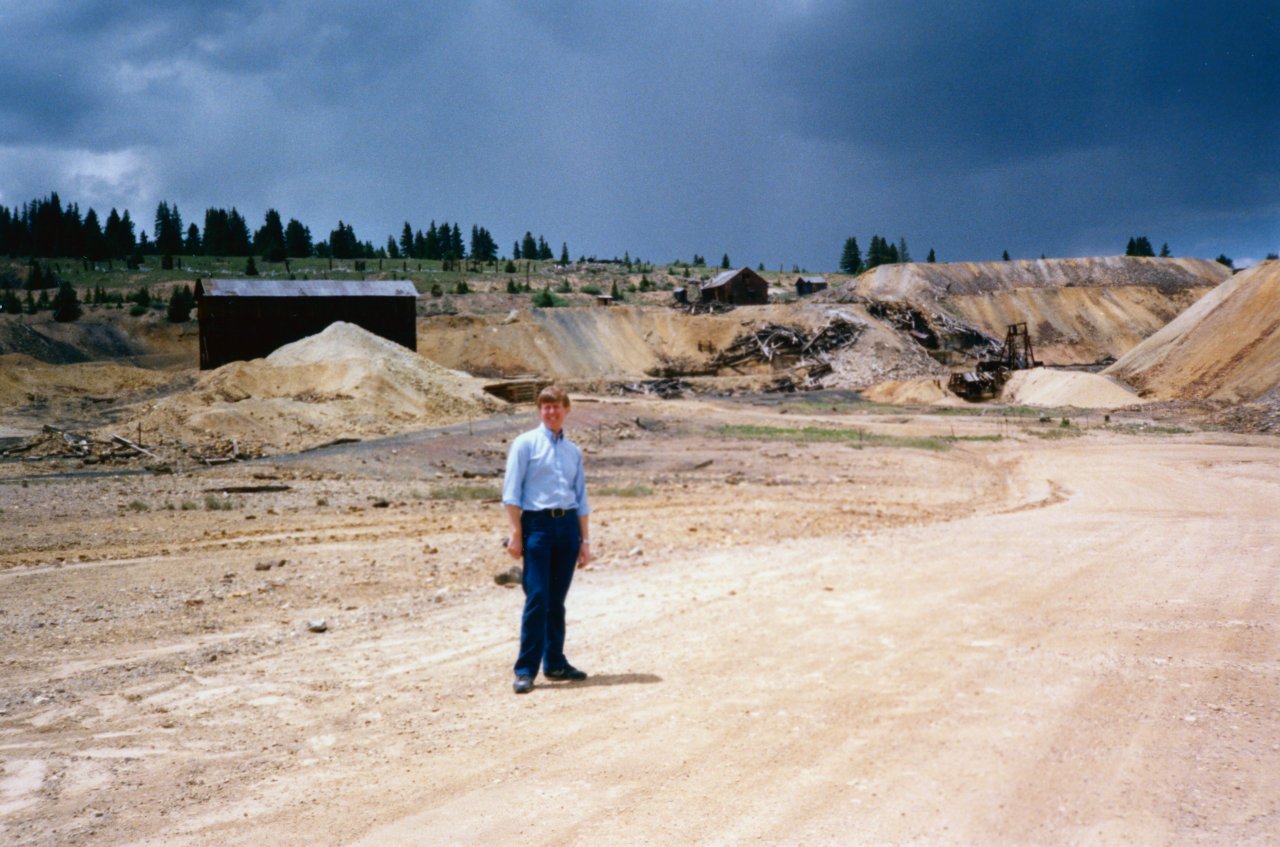 AandM first trip to Co 1988 Leadville mining